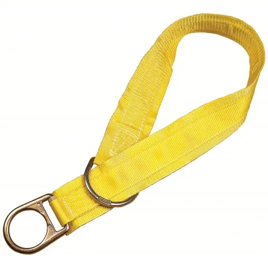 3M DBI-Sala 1003006 Cross Arm Strap 6 ft Overall Lg, Steel, Polyester, Dual D-Ring, Wear Pad, Reusable