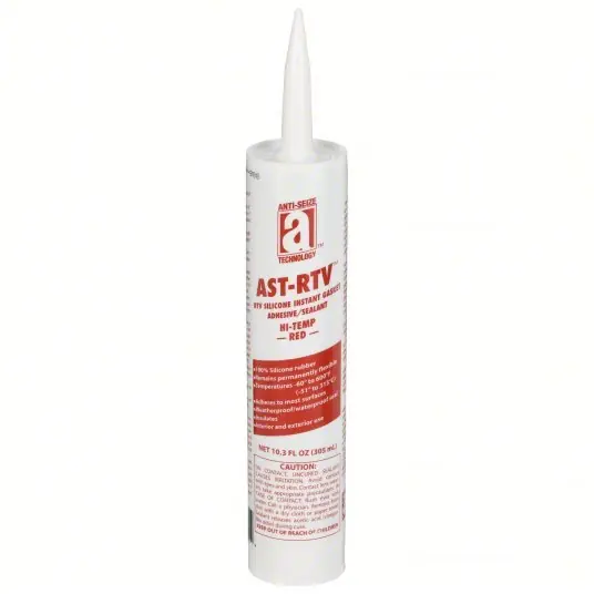 Anti-Seize 27105 RTV Gasket Maker AST-RTV, 10.3 oz, Cartridge, Red