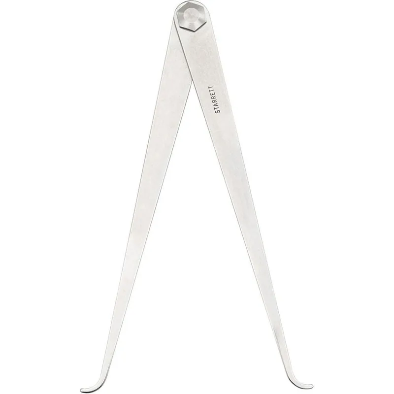 Starrett 50196 12 Inch Leg, Firm Joint, Steel, Polished, Inside Caliper