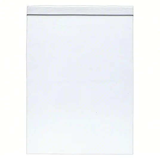 KVM Tools KV5ZW47 Reclosable Poly Bag 4 mil Thick, 12 in Wd, 15 in Lg, Dispenser Box, 100 PK
