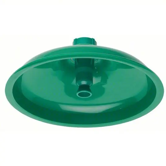 Haws SP829 Shower Head, Compatible with Haws, Plastic, Green, 1 in Thread Size, NPT