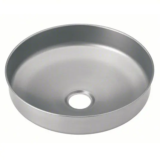 Haws SP90 Replacement Bowl, Compatible with Haws, Stainless Steel, Silver