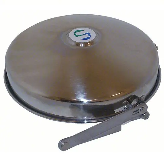 Haws 9102 Dust Cover, Stainless Steel, Silver