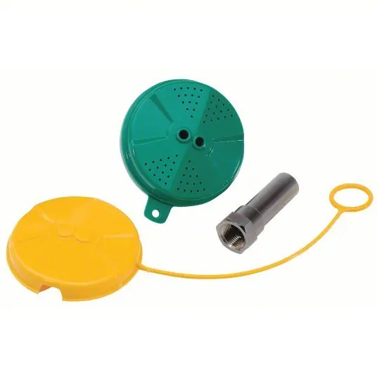 Haws SP65 Eyewash Spray Head SP65, Plastic, Yellow