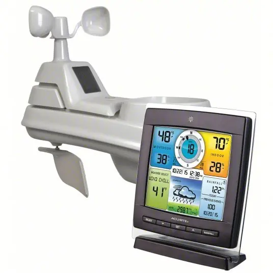 Acurite 01528MCB Wireless Weather Station Iris, Color LCD