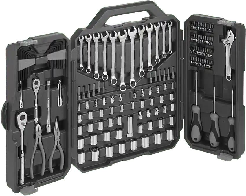 McMaster 6173A27 Economy Socket and Wrench Set 150 Pieces