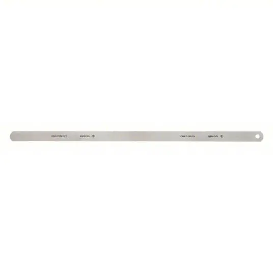 Precision 19425 Feeler Gauge 0.012 in Thick, Long Blade, 12 in Blade Lg, 1/2 in Blade Wd, 12 PK