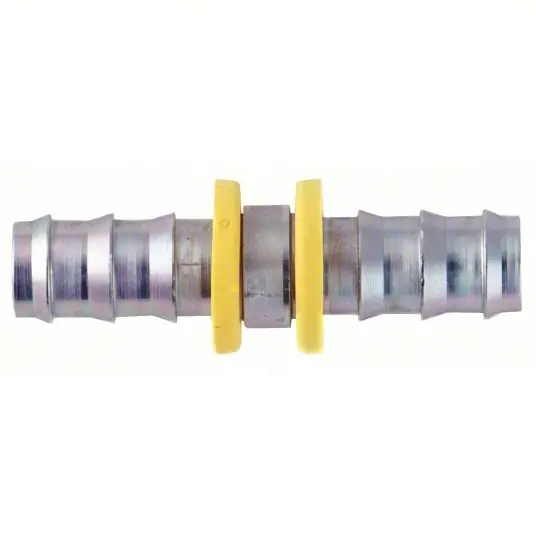 Parker 38282-6-6B Barbed Hydraulic Hose Fitting -6 For Hose Dash Size, For 3/8 in Hose I.D., Universal x Hose Barb