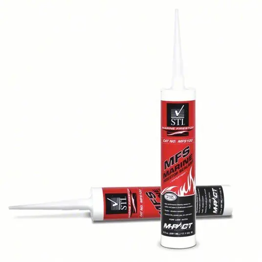 STI Marine MFS100 Marine Sealant Caulk, Red, 9.5 oz Cartridge Container Size & Type