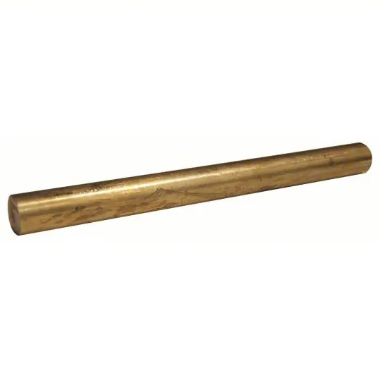 BR360/12-36 360 Brass Rod 1/2 in Outside Dia, 36 in Overall Lg, H02, Mill, 45,000 psi Yield Strength