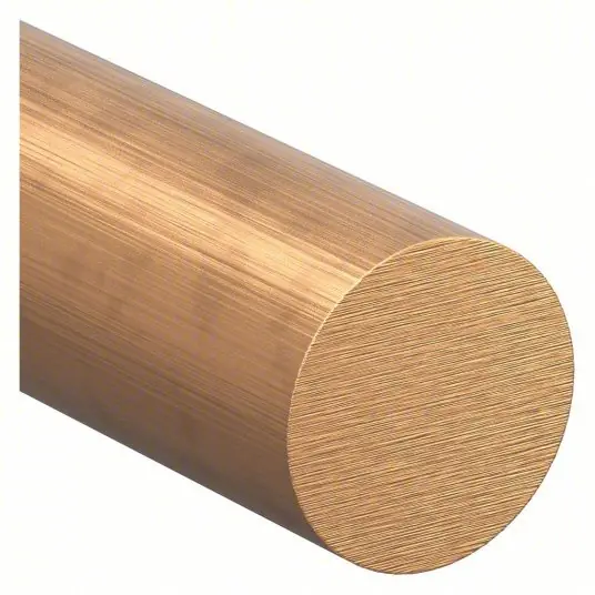 60R.375-36 360 Brass Rod 3/8 in Outside Dia, 36 in Overall Lg, O, Mill, 45,000 psi Yield Strength
