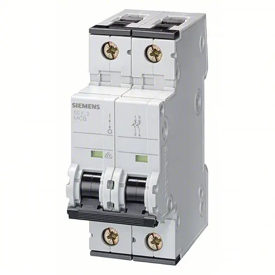 Siemens 5SY42018 IEC Supplementary Protector 1 A Amps, 72V DC, 10kA at 400V AC, Screw Clamp, 5SY4, 400V AC
