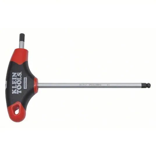 Klein JTH6E13BE 1/4IN Hex Ball-End Journeyman T-Handle