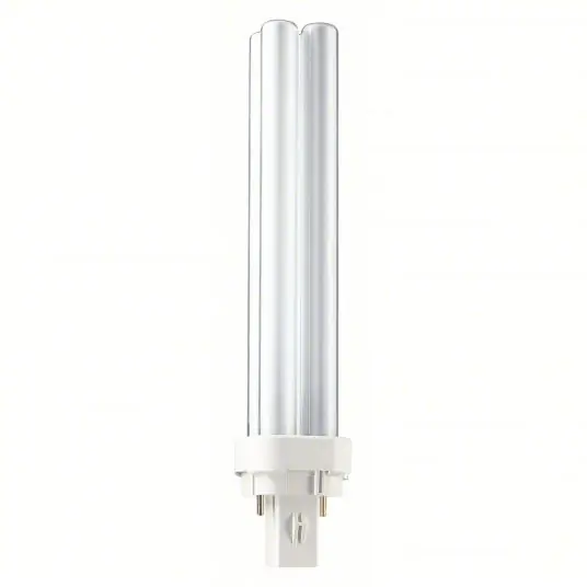 Philips PL-C 26W/827/2P/ALTO 10PK Compact Fluorescent Bulb 2-Pin (G24d-3), PL-C, Fluorescent, 2700K, 1,800 lm Light Output