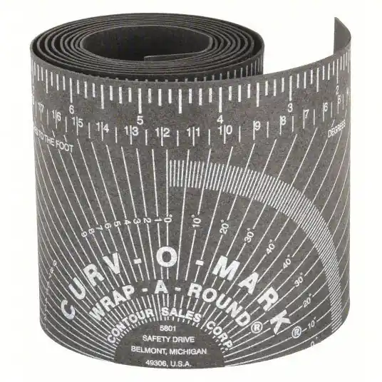 Jackson Safety 14753 Wrap-a-Round Tape Measure For 3 in to 10 in Pipe