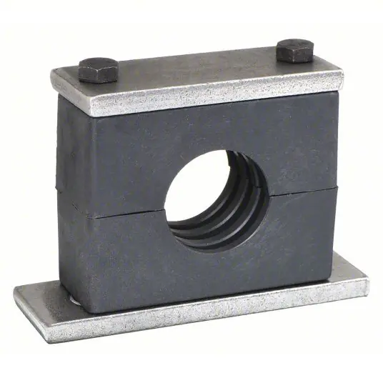 Behringer SH62375-PP Vibration-Dampening Beta Clamp Ribbed Bore, Steel Clamp, For 1 Lines