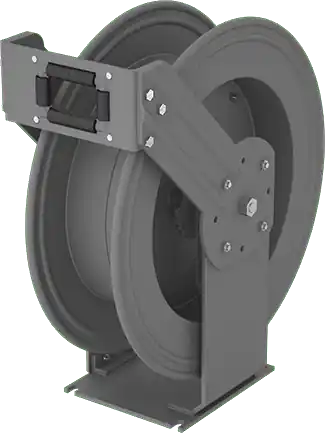 McMaster 5217K41 Automatic-Winding Hose Reel with Brass 3/8 NPT Female Inlet, for 75 Feet of Hose