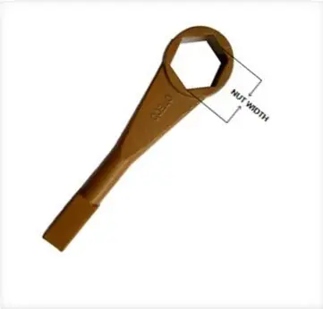 Oteco 425250 Impact Box End Wrench, For 2-1/2" Dia. Stud and 3-7/8" Nut