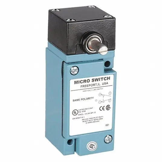 Honeywell LSA3K Non Plug-In Limit Switch Roller Lever, Metallic, Momentary, Non Plug-In, HDLS, 1NO/1NC
