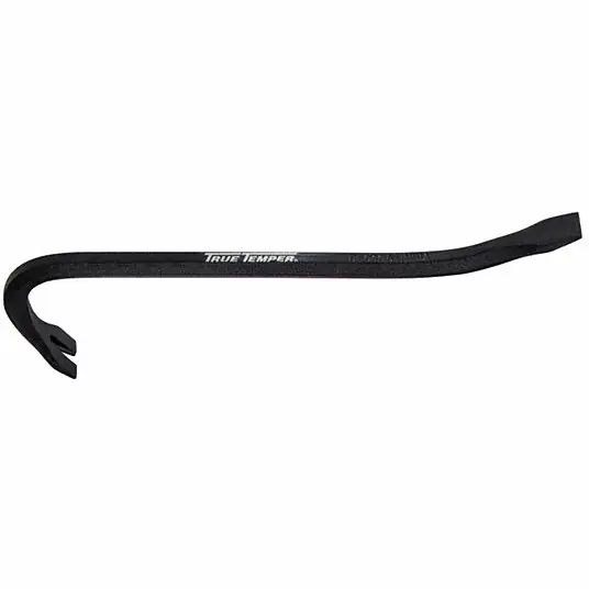 SK0026383-US20260630-101428-0 True Temper 1170500 Gooseneck Wrecking Bar Chisel End, 24 in Overall Lg, 3/4 in Bar Wd, 5 1/4 in End Wd, T No