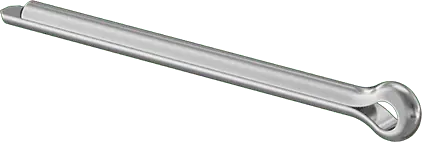 McMaster 98350A490 Cotter Pin Zinc-Plated Spring Steel, 5 mm Diameter, 63 mm Long