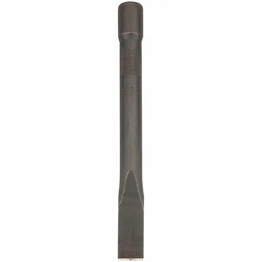 Proto J86001 Cold Chisel Steel, 1 in Blade Wd, 10 in Overall Lg, Knurled Grip, Includes Striking Cap