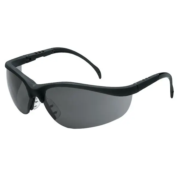 MCR Safety KD112 Klondike, Safety Glasses Anti-Scratch, Gray Lens PK12