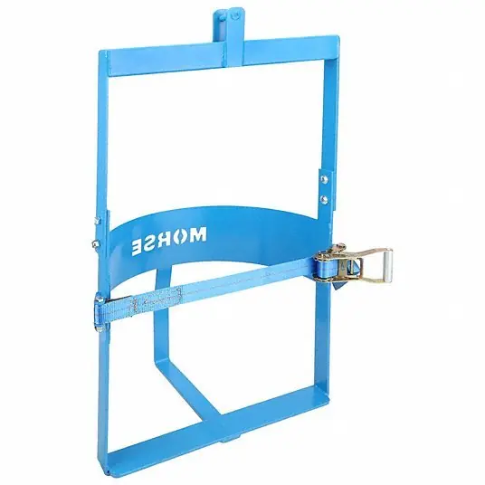 Morse 86 Drum Lifter For 55 gal Drum Capacity, Fiber/Metal/Plastic, 1,000 lb Wt Capacity, Body, Blue