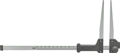 McMaster 19185A21 Large-Capacity Slide Ruler Caliper 0 to 18" Measuring Range