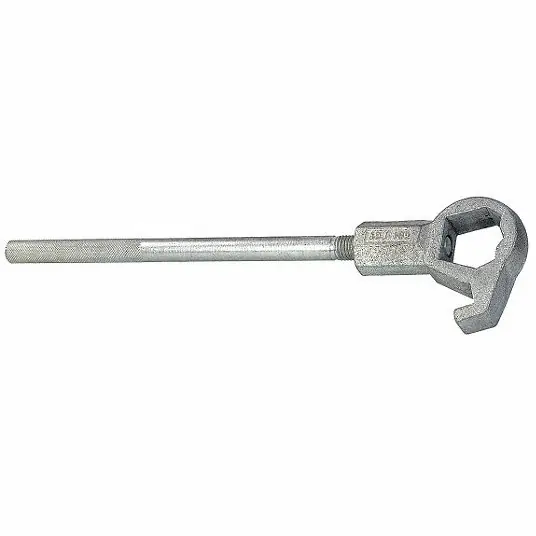 KVM Tools KV6AKC0 Adjustable Hydrant Wrench, Hex, 16.56 in Overall Lg
