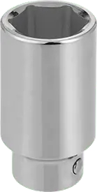 McMaster 5547A715 6-Point Deep Socket, 3/4" Square Drive, 36 mm Size