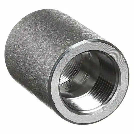 KVM Tools KV1MNA1 Coupling Forged Steel, 1/4 in x 1/4 in Fitting Pipe Size, Female NPT x Female NPT, Class 3000
