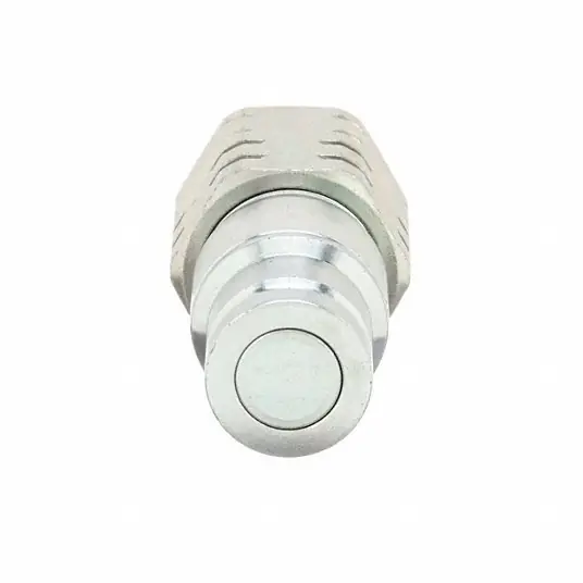 Eaton Hansen 10FFP37 Hydraulic Quick Connect Hose Coupling 3/8 in Coupling Size, Steel, 29 lpm Max. Flow Rate