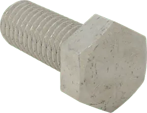 McMaster 91286A627 High-Strength Grade 8 Steel Hex Head Screw Zinc-Flake Coated, 3/8"-16 Thread Size, 1" Long PK25