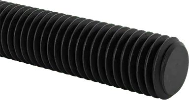 McMaster 94210A191 Medium-Strength Threaded Rod, Black-Oxide Grade B7 Steel, 5/8"-11 Thread Size, 4 Feet Long
