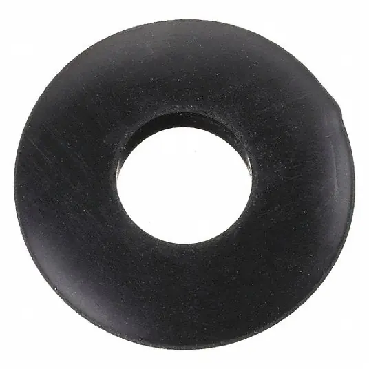Velvac 035007-1 Gladhand Seal Full Face Seal, 0.36 in Thick, Black, 60A-65A, 50 PK