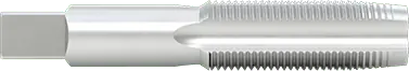 McMaster 2521A671 Uncoated High-Speed Steel Tap Taper Chamfer, 1"-12 Thread Size, 2-1/2" Thread Length