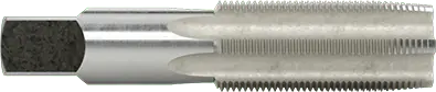 McMaster 26035A225 Carbon Steel Tap Taper Chamfer, 1-3/8"-12 Thread Size, 3" Thread Length