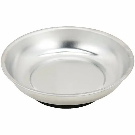 KVM Tools KV1EJZ2 Magnetic Parts Tray Round Tray, 1 1/2 in Ht, 6 in Dia