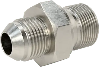 McMaster 5097K102 37 Degree Flared Fitting for Stainless Steel Tubing Straight Adapter for 1/2" Tube OD x 1/2 BSPP Male