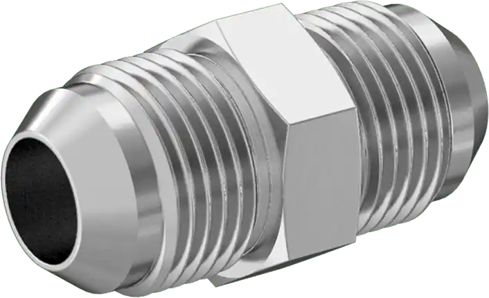 McMaster 50715K267 37 Degree Flared Fitting for Stainless Steel Tubing Straight Connector for 5/8" Tube OD