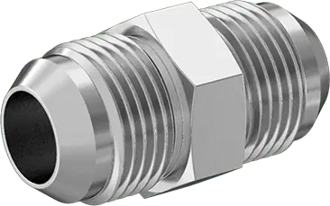 McMaster 50715K264 37 Degree Flared Fitting for Stainless Steel Tubing Straight Connector for 3/4" Tube OD