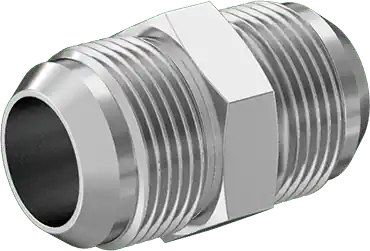 McMaster 50715K265 37 Degree Flared Fitting for Stainless Steel Tubing Straight Connector for 1" Tube OD