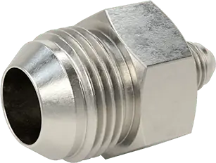 McMaster 50715K935 37 Degree Flared Fitting for Stainless Steel Tubing Straight Reducer for 3/4" Tube OD x 1/4" Tube OD