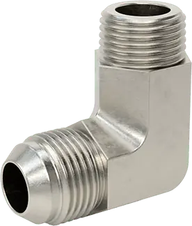 McMaster 50715K289 37 Degree Flared Fitting for Stainless Steel Tubing 90 Degree Adapter for 5/8" Tube OD x 1/2 NPT Male