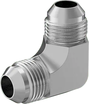 McMaster 50715K565 37 Degree Flared Fitting for Stainless Steel Tubing 90 Degree Elbow Connector for 1/2" Tube OD