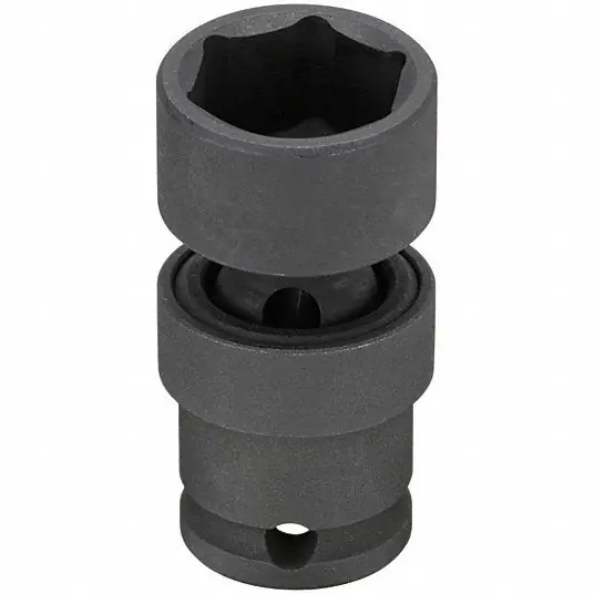 KVM Tools KV4LYJ4 Impact Socket 3/4 in Socket Size, 6-Point, Std, Black Phosphate, Not Tether Capable, SAE