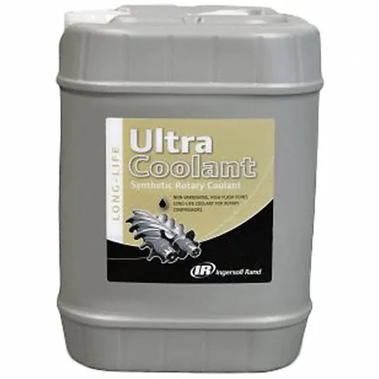 Ingersoll Rand 38459582 Compressor Oil 5.28 gal, Bottle, 10W-20 SAE Grade, 46 ISO Viscosity Grade