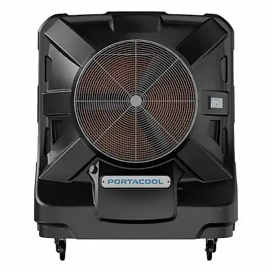 Portacool PACA40001A1 Portable Evaporative Cooler 4,000 sq ft, 5-15P, 120V AC, 77 in x 63 in x 33 in