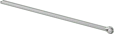 McMaster 98338A125 Zinc-Plated Carbon Steel Cotter Pins 1/16" Diameter, 2" Long PK100